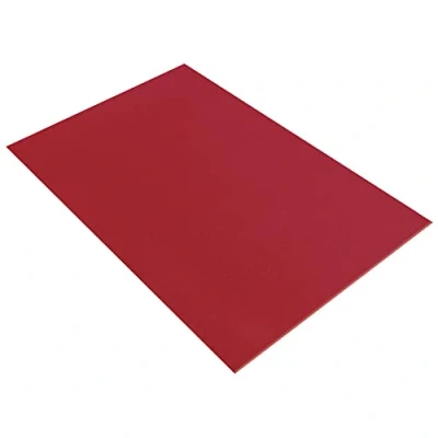 Obrázek Rayher 5311918 Textilní plsť, 30 x 45 0,4 cm, červená, 100% polyester, filc pro kutily, plstěné desky