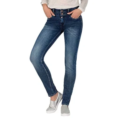 Obrázek Timezone Dámské džíny Enya Womenshape Slim, Modrá (blue patriot wash 3624)