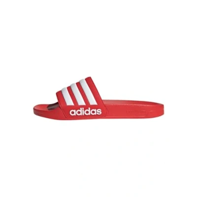 Obrázek adidas Unisex Adilette Shower Slides posuvné sandály, Vivid Red Cloud White Red, 43 EU