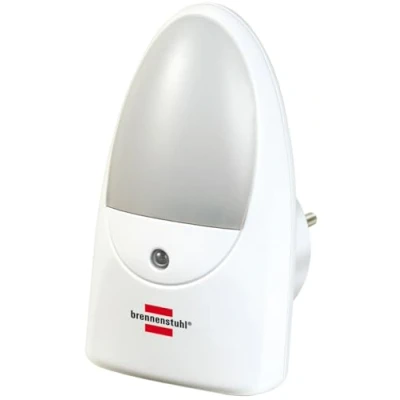 Obrázek Brennenstuhl Orientační LED světlo/noční světlo s izolačním senzorem pro zásuvku (jemné a nenápadné světlo, se 2 LED) bílé