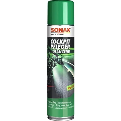 Obrázek SONAX CockpitPfleger Apple Fresh (400 ml) čistí a pečuje o všechny plastové díly v autě č. výr. 03443000