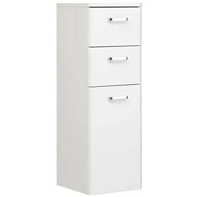 Obrázek PELIPAL Quickset 359 Highboard, dřevěná dekorace, bílá vysoký lesk, 33,0 x 30,0 90 cm