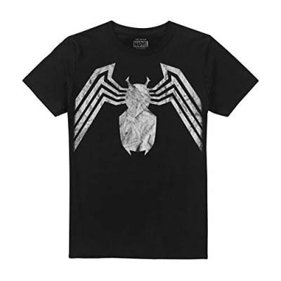 Obrázek Marvel Pánské Tričko Venom Emblem s emblémem m černá (černá, černá).