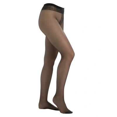 Obrázek Falke MATT Deluxe 20 Denier Transparent Punčocháče, Ženy, Velikost: Medium, Black