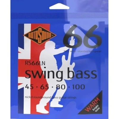 Obrázek Rotosound Niklové struny pro basy kulatý drát Custom 45 65 80 100