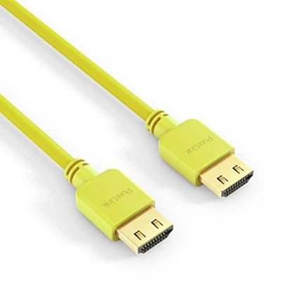 Obrázek PureLink PI0504 015 High Speed HDMI Verbindungskabel (4K UltraHD (2160p), Ethernet, 18Gbps), 1,50m gelb