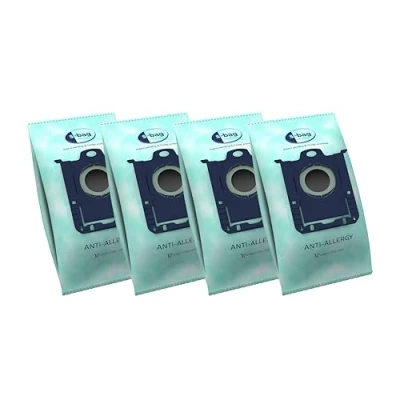 Obrázek AEG GR206S s Bag Anti Allergy sáčky do vysavače pro VX4, VX6, VX7, VX8, AB61 (4 syntetické na prach, vysoký filtrační výkon, snižuje mj. pyl, roztoče a alergeny, ideální alergiky)