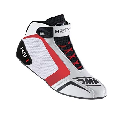 Obrázek OMP OMPIC/81512047 Ks 1 Slipper My2016 Weiß/Schwarz/Rot Größe 47 EU