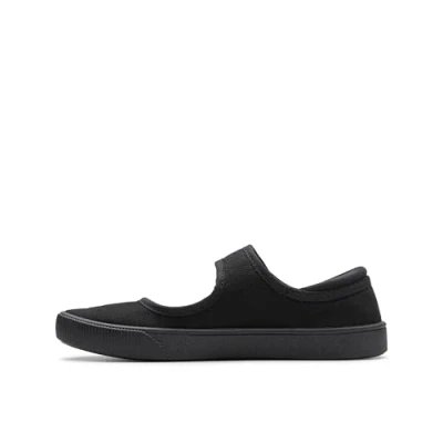 Obrázek Clarks Dívčí Hopper Go uzavřené baleríny, Black Fabric