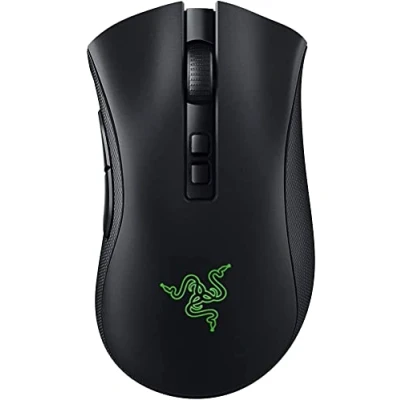 Obrázek Razer DeathAdder V2 Pro bezdrátová herní myš s nejlepší ergonomií 20K DPI Focus+ senzorem (optické spínače myši, výdrž baterie 70 hodin, 3 režimy připojení) černá