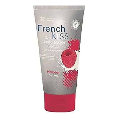 Obrázek JOYDIVISION Frenchkiss malina, 75 ml, lubrikační gel na vodní bázi, hříšně chutný
