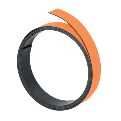 Obrázek Franken M801 05 magnetický pásek, 100 cm x 5 mm, tloušťka: 1 oranžová