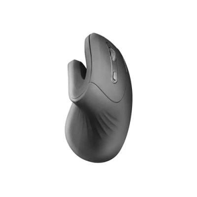 Obrázek MARSGAMING Mars Gaming MMW ERGOPRO černá, ergonomická vertikální bezdrátová myš, skládací design, optický senzor 3200DPI, huano spínač, bezdrátový přijímač 2,4 GHz, podpora více platforem