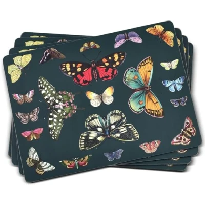 Obrázek Portmeirion Home &amp; Gifts Set mit 4 großen Tischsets, Mehrfarbig, 40,1 x 29,8 cm