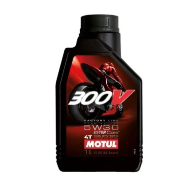 Obrázek Motul 104108 300V 4T Factory Line Road Racing, 5 W 30, 1 l