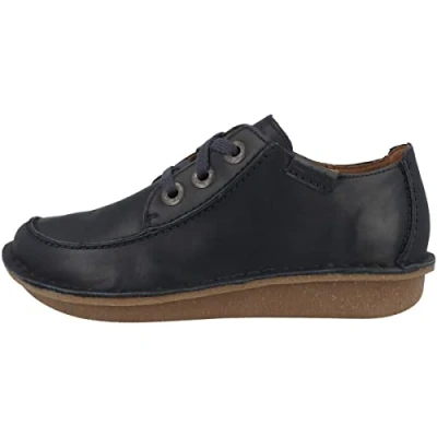 Obrázek Clarks Volnočasové šněrovací boty, Ženy, Velikost: 41, Blau Kůže