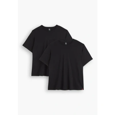 Obrázek Levi&#039;s Plus TEE 2 PACK Jednoduché tričko, Muži, Velikost: XL, Black