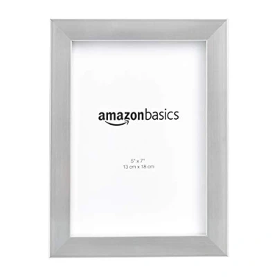 Obrázek Amazon Basics Obdélníkový fotorámeček, 13 x 18 cm, 2 kusy, barvy niklu