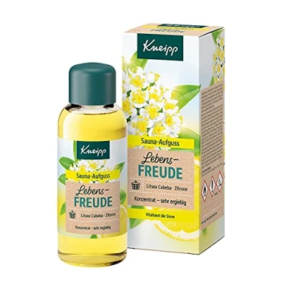 Obrázek Kneipp Infuze do sauny radost ze života přírodní éterické oleje Litsea Cubeba &amp; Citron Vitalizuje smysly 100 ml