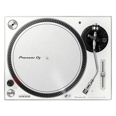 Obrázek Pioneer DJ Gramofon PLX 500 W s přímým pohonem, bílý