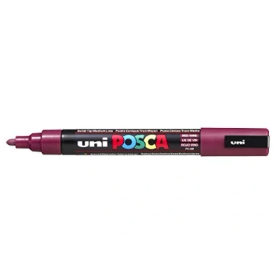 Obrázek Posca Marker PC 5M, 1, Bordó