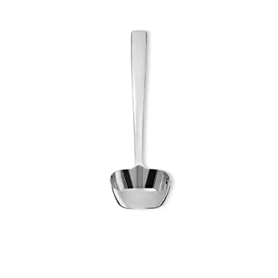 Obrázek Alessi naběračka v reliéfním designu, ušlechtilá ocel, stříbrná, 7 x 31 37,5 cm