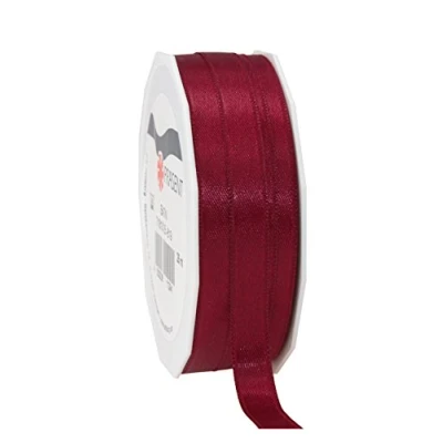 Obrázek PRÄSENT C. E. Pattberg Satin Magenta, 50 m saténová stuha pro zabalení dárků, šířka 3 mm, dárková dekorování a kutilství, dekorační stuha, příležitost
