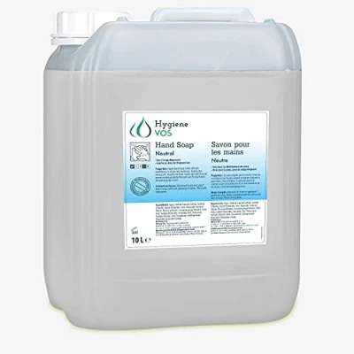 Obrázek Hygiene VOS Krémové mýdlo Neutrale 10 litrů jemné mycí mléko Mýdlový krém pro všechny běžné systémy dávkovače tlaku a mýdla