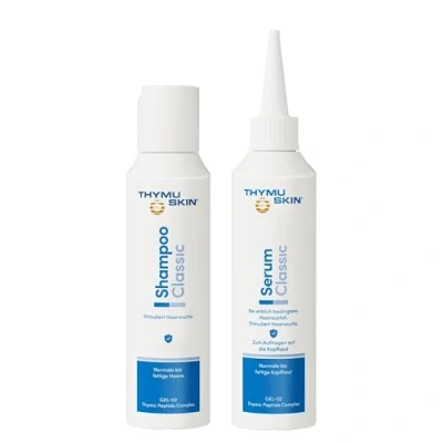 Obrázek THYMUSKIN Classic Set, 1 balení (1x šampon 100 ml a 1x séru)
