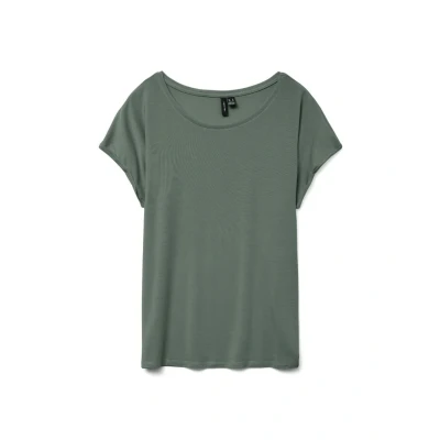 Obrázek Vero Moda AVA Jednoduché tričko, Ženy, Velikost: XXL, Laurel wreath