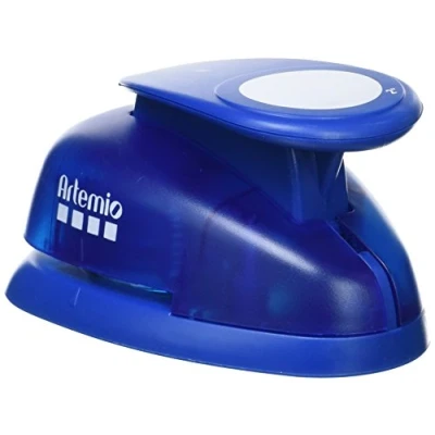 Obrázek Artemio Riesiger Hebelstanzer 5 cm Kreis, Kunststoff, blau