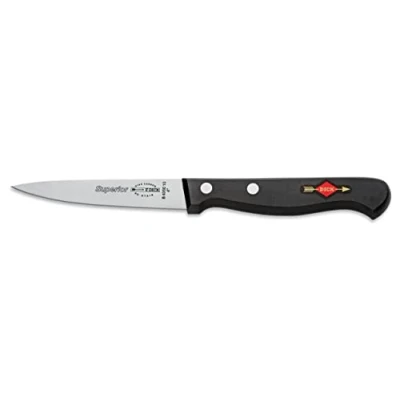 Obrázek F. DICK Kuchyňský nůž, Superior (nůž s čepelí 10 cm, ocel X55CrMo14, nerezový, 56 HRC) 84050102, černý, 18,9 cm