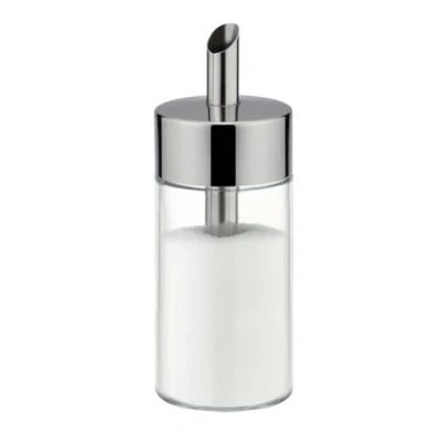 Obrázek Tescoma Skleněná cukřenka, kartáčovaná nerezová ocel, ideální pro bílý/hnědý cukr, 150 ml