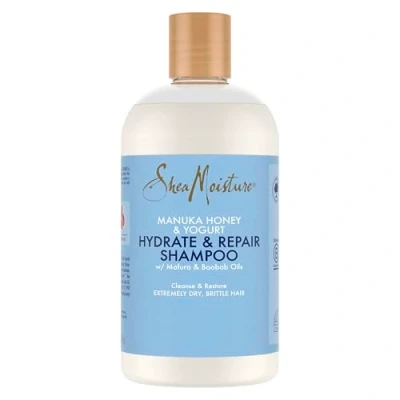 Obrázek Shea Moisture Manuka Honey &amp; Yoghurt Hydrate + Repair Shampoo 384ml hydratační a opravný prostředek na vlasy