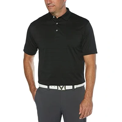 Obrázek Callaway Opti Vent Herren Poloshirt, kurzärmelig, offenes Netzgewebe, Herren, Leiser Lampenschirm, Small