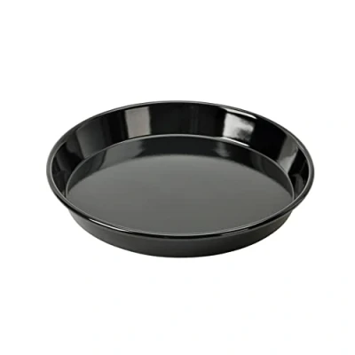 Obrázek Original Kaiser Pečicí plech na pizzu Inspiration, kulatý, 32 cm, s nepřilnavým povrchem, smaltované dno odolné proti pořezání, vhodné do myčky, stabilní tvar, černý