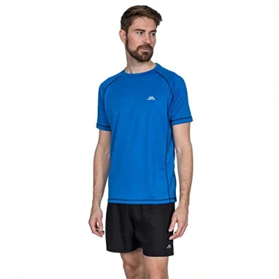 Obrázek Trespass Herren Albert Schnelltrocknendes Kurz rmliges T shirt, Blau, S EU