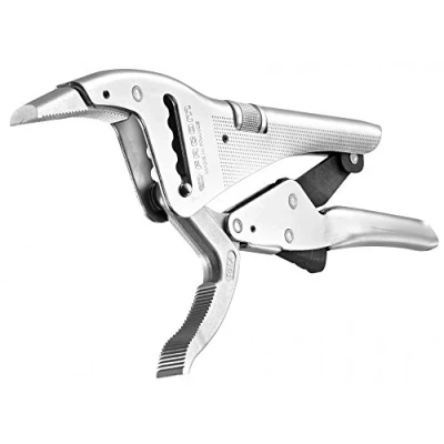 Obrázek FACOM Gripzange mit langen Backen 501A (17 mm breite Backen, obere Backe Rille zum Halten von Rohren, nur einer Hand verwendbar, große Kapazität durch 5 fach verstellbares Rillengewerbe)