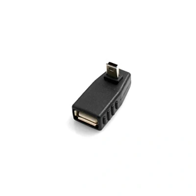Obrázek System S USB typ A zdířka na mini konektor 90 nahoru úhel úhlový adaptér