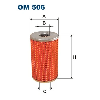 Obrázek Filtron olejový filtr, OM506