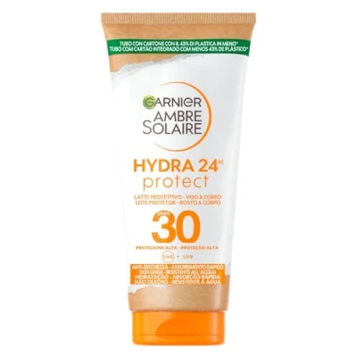 Obrázek Garnier Ambre Solaire opalovací krém Hydratační mléko LSF 30ung (1 x 50 ml)