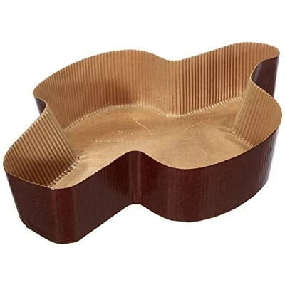 Obrázek DECORA 0320173 balení 5 ks pečicí formy na COLOMBA 750 g, keramika, hnědá