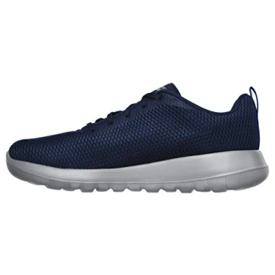 Obrázek Skechers Pánské Go Walk Max Effort Athletic Air Mesh Performance Walking Shoe Sneaker, Modrá námořnická šedá.