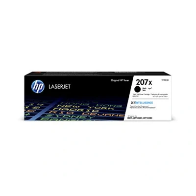Obrázek HP 207X W2210X originální toner s vysokou kapacitou, černý barva LaserJet Pro M255/M282/M283