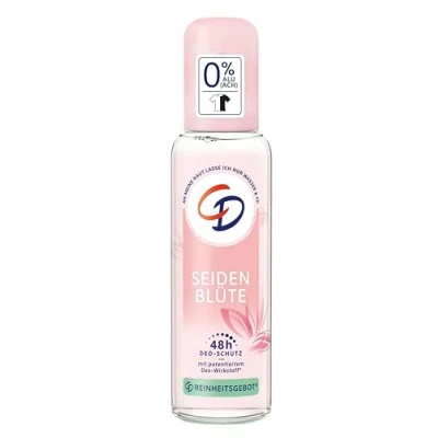 Obrázek CD deodorant rozprašovač &quot;hedvábný květ&quot; 1x 75 ml, bez hliníkové soli, dlouhodobá ochrana pro 48 h, vhodný citlivou pokožku, veganský, péče o tělo