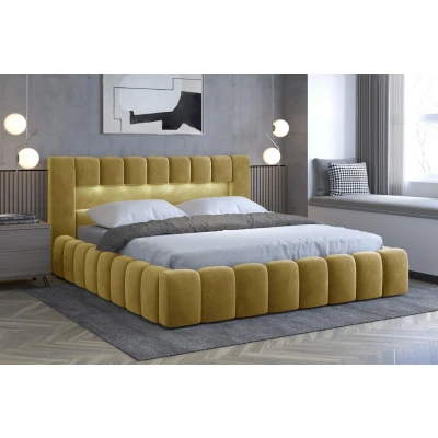 Obrázek Postel Lamica 180x200 + dřevěný rám/ standardní zvedák/ box na lůžkoviny Materiál / Dekor: Monolith 48