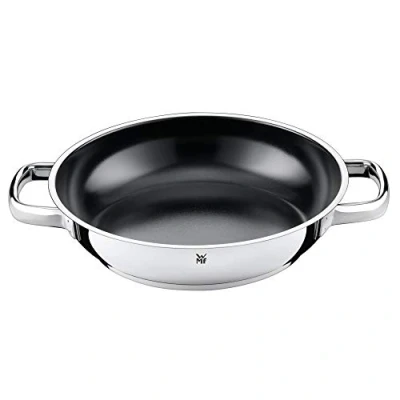 Obrázek WMF Servírovací / pánev Durado 24 cm, indukční, nerezová ocel Cromargan, keramická povrchová úprava, vhodná do trouby