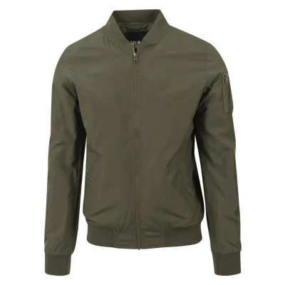 Obrázek Urban Classics Light Bomber Jacket bunda, Muži, Velikost: Small, Darkolive