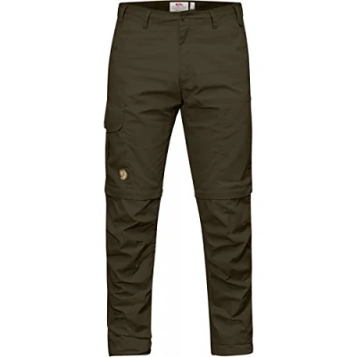 Obrázek FjallRaven pánské Karl Pro Zip off kalhoty M sport, zelený (tmavý olivový), 54