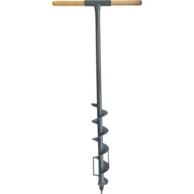 Obrázek Berger + Schröter zemní vrták, šedá, 9 cm, 50192
